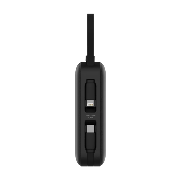 Maverick Mini 20,000mAh Powerbank with Built-in Cables