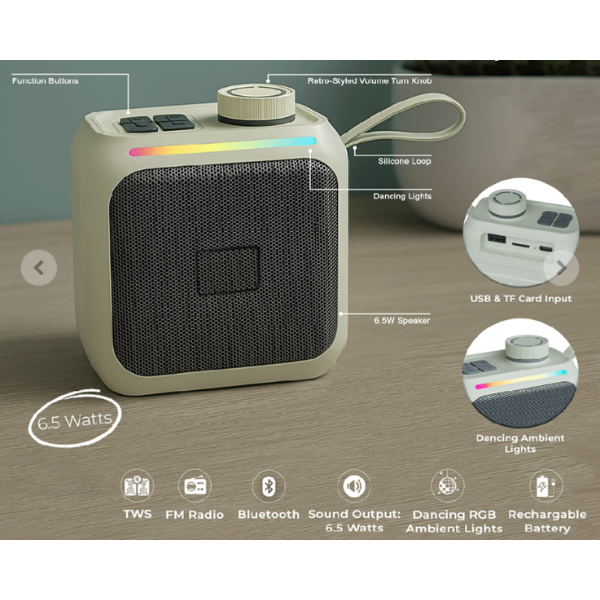 Fuzo Retro Style Speaker