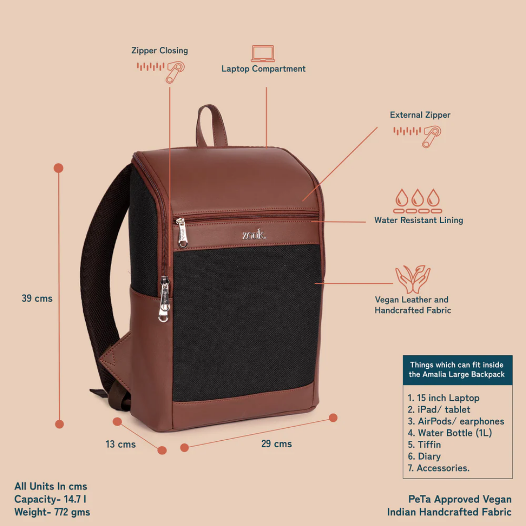 Zouk Amalia Backpack (Large)