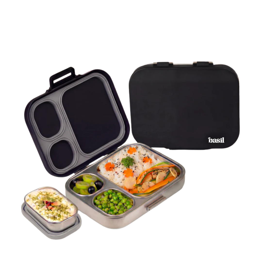 Basil Bento Quad + Lunch Box