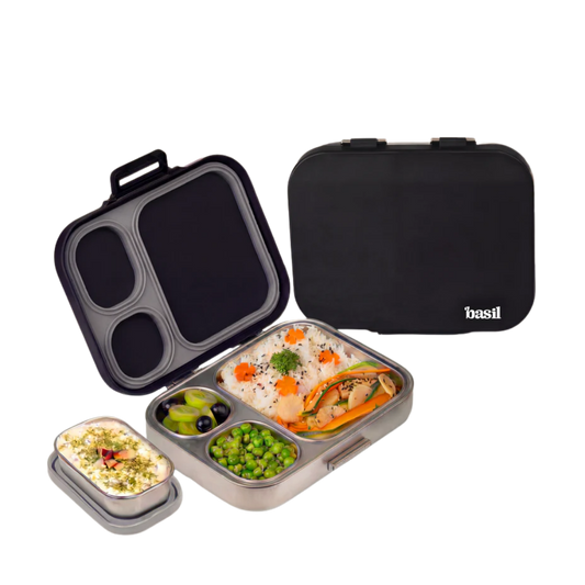 Basil Bento Quad + Lunch Box
