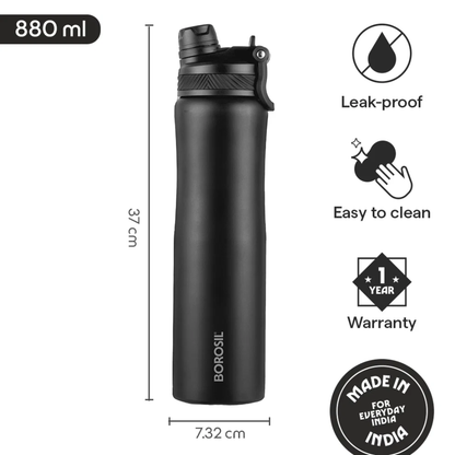 Borosil Duo 800 Flask