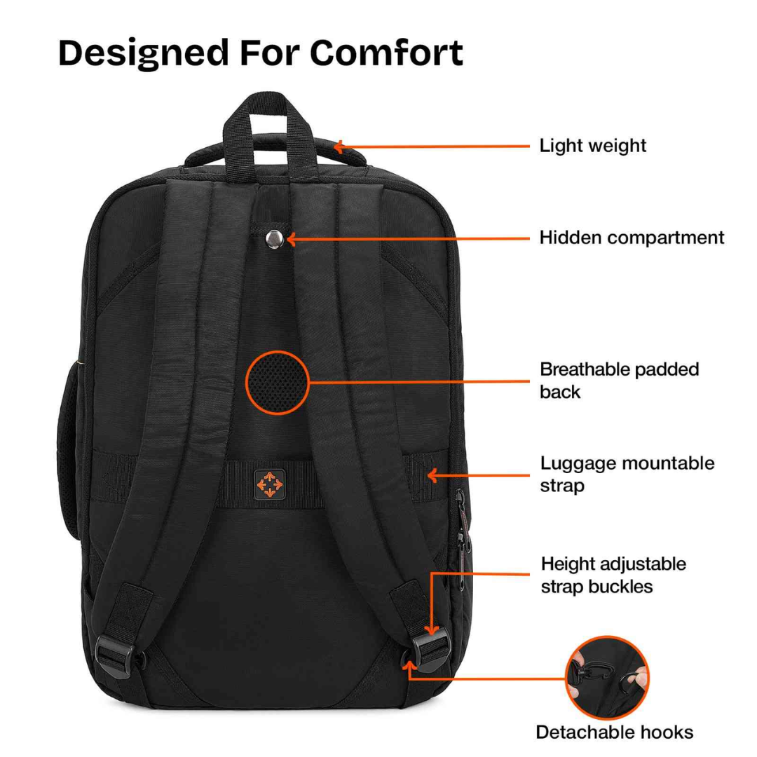 Nasher Miles Equinox Backpack cum Messenger Bag