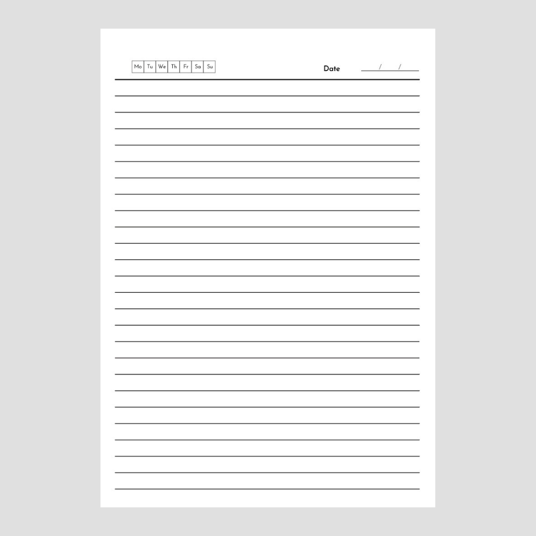Wess Basics Soft Cover Diary