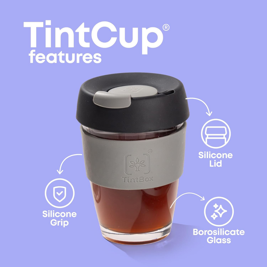 Tintbox Cup Borosilicate Glass Coffee Mug