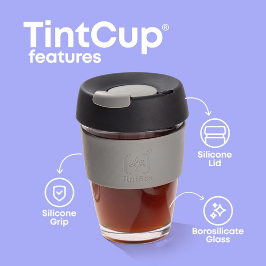 Tintbox Cup Borosilicate Glass Coffee Mug