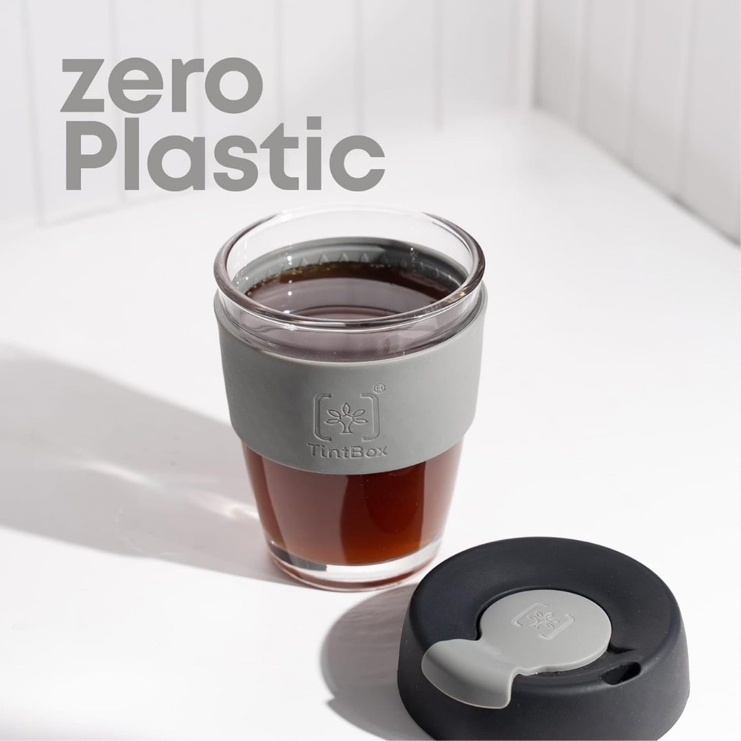 Tintbox Cup Borosilicate Glass Coffee Mug