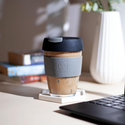 Tintbox Cup Borosilicate Glass Coffee Mug