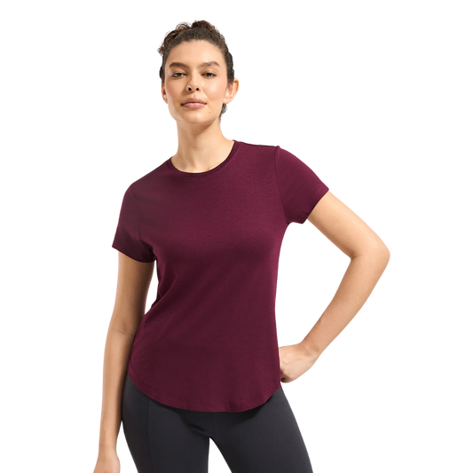 Wellbi Bamboo Women's Round Neck