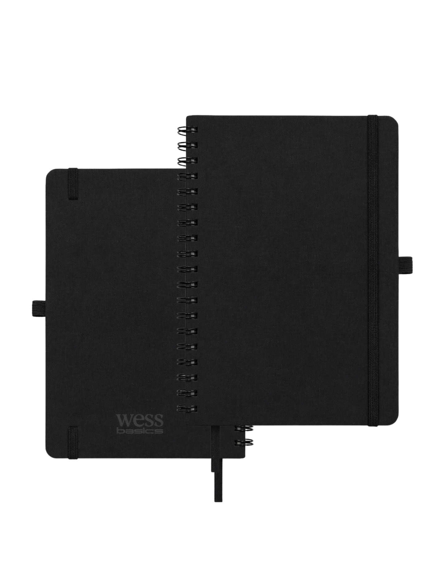 Wess Basics Fabric Spiral Diary