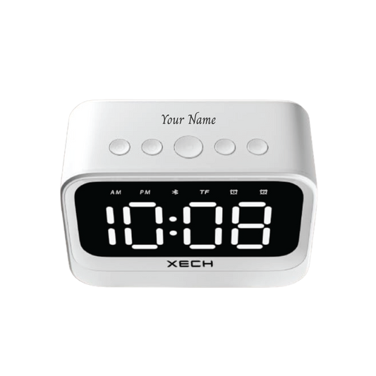 Xech Eon Alarm Clock with Speaker
